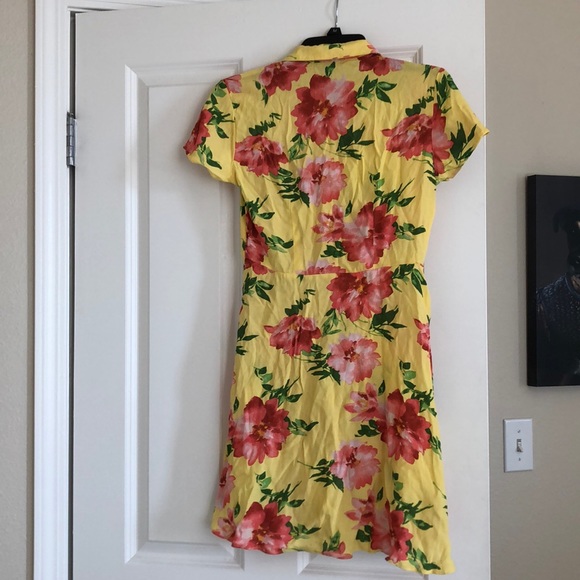 Forever 21 Button Down Shirt Dress - Picture 2 of 6